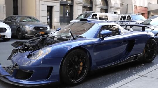 Benjamin Chen Gemballa Mirage GT crash New York City Pure Luxe