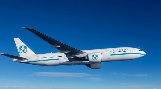 Crystal Cruises Boeing 777-200LR privévliegtuig Corona-virus Pure Luxe
