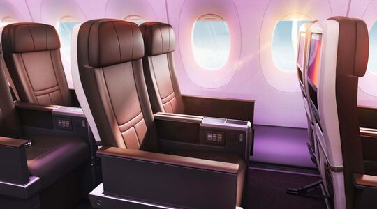 Virgin Atlantic Sir Richard Branson Pure Luxe