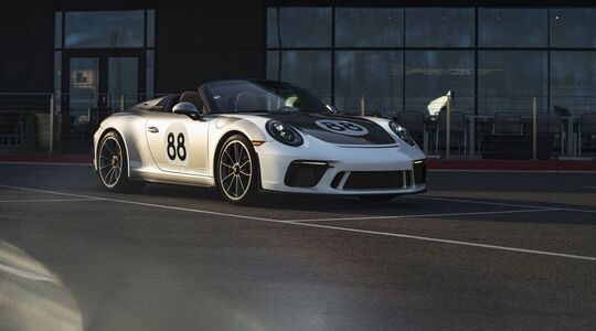 porsche 911 991 speedster Sotheby's veiling Pure Luxe