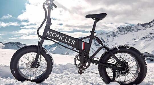 mate x moncler limited edition e-bike fiets Pure Luxe