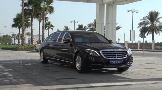 Supercar Blondie Mercedes Maybach Pullman Pure Luxe