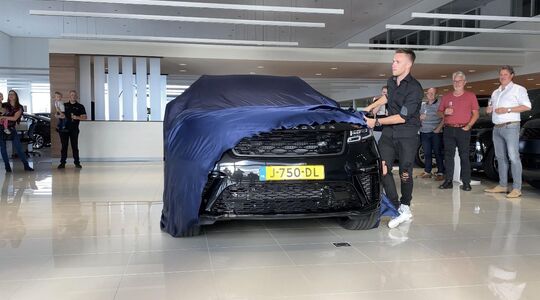 Nicky Romero DJ Range Rover Velar Terlouw Pure Luxe