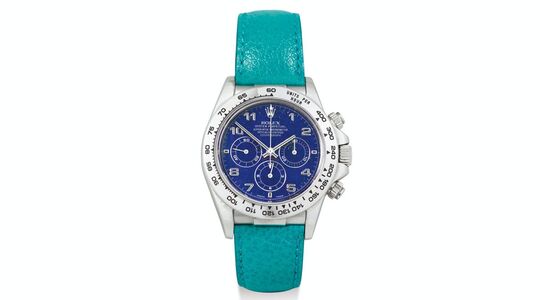 Rolex Cosmograph Daytona Lapis Lazuli veiling Sotheby's Pure Luxe
