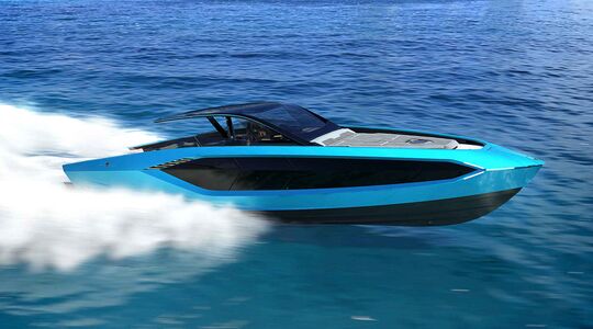 lamborghini tecnomar 63 jacht The Italian Sea Group Pure Luxe