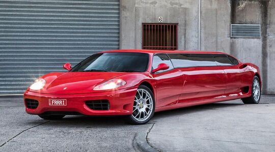 Ferrari 360 Modena Limousine Australië Pure Luxe