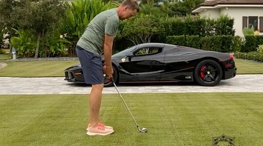 Ferrari LaFerrari Aperta Ian Poulter golfer Pure Luxe