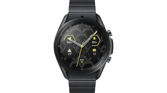 samsung galaxy watch3 titanium smartwatch Pure Luxe