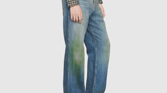 Gucci Eco Washed Organic Denim jeans FW2020 Pure Luxe