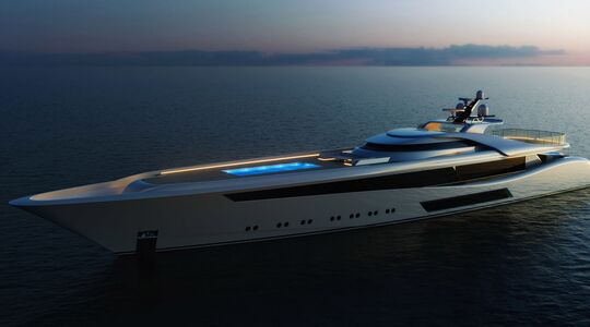 Feadship Project 3073 concept jacht Pure Luxe