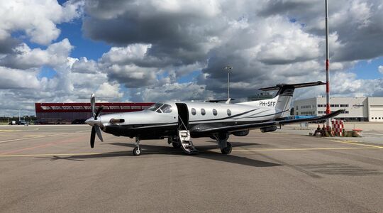 Silver flight vliegmaatschappij Pilatus PC-12 Pure Luxe