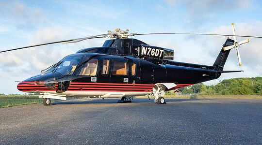 Donald Trump Sikorsky S-76B helikopter Pure Luxe
