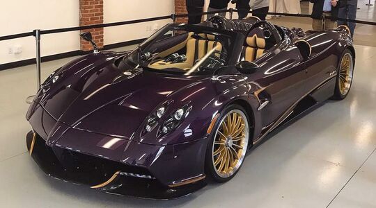 Pagani Huayra Roadster crash Dallas Texas Pure Luxe