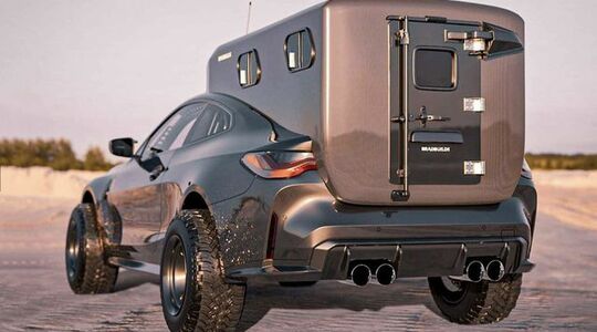 BMW M4 camper