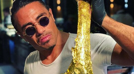 Salt Bae Giant Tomahwak