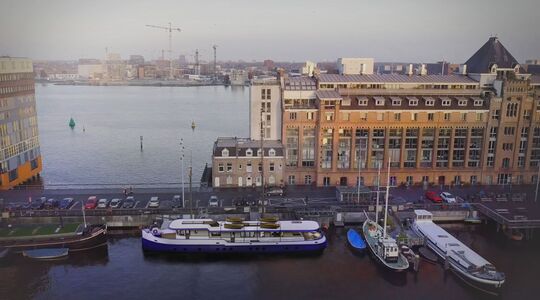 Woonboot in Amsterdam