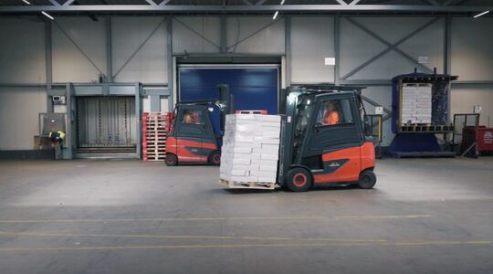 Heftruckchauffeur