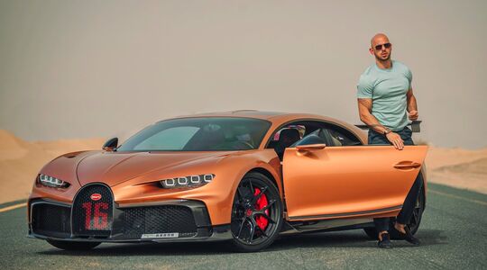 Andrew Tate Bugatti