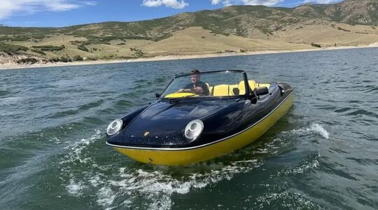 Porsche-speedboot