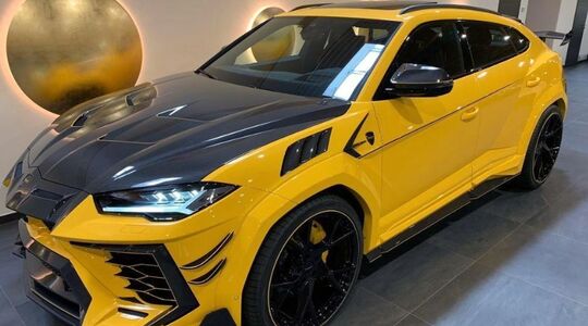 Illustratie voor: Felgele Lamborghini Urus Mansory aangeboden op Marktplaats