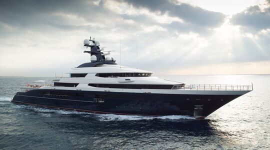 Het superjacht Tranquility van Oceanco