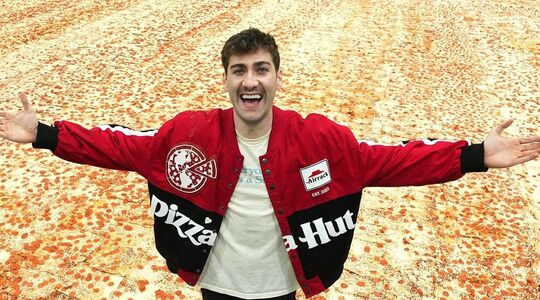 s' Werelds grootste pizza