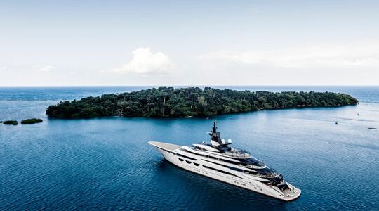Illustratie voor: Het vlaggenschip van Lürssen Yachts kost € 330.000.000