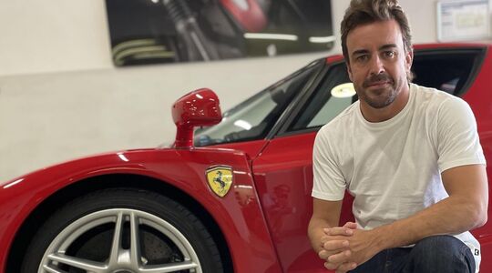 Ferrari Enzo van F1-coureur Fernando Alonso
