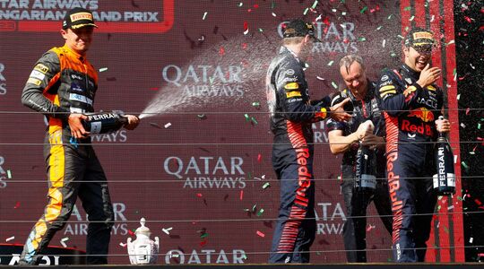 Lando Norris Max Verstappen