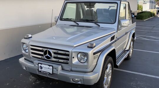 Mercedes-Benz G500 Cabriolet