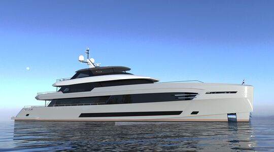 Mulder Fifty komt met een 50 meter lang icoon van luxe, innovatie en duurzaamheid op zee