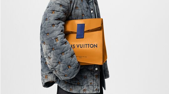 Illustratie voor: Louis Vuitton lanceert de sandwichtas uit de collectie van Pharrell Williams, voor $ 3.000