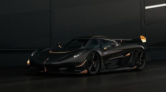 Een bijzondere Koenigsegg Jesko Attack met 24-karaats gouden accenten