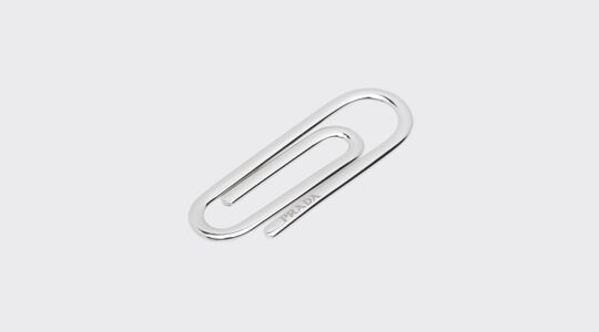 Luxe en extravagantie Prada geld paperclip