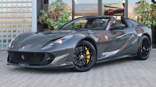 Peter Gillis verkoopt zijn grijze Ferrari 812 GTS met Novitec-uitlaat