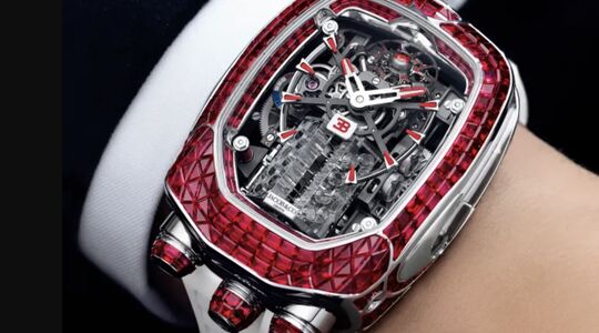 Bugatti Chiron Jacob & Co. Amerikaanse toerist overvallen