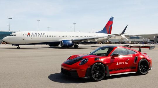 Porsche 911 GT3 RS ingezet door Delta op LAX
