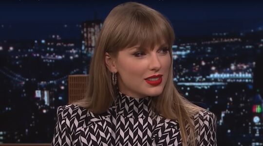 Taylor Swift tijdens een interview
