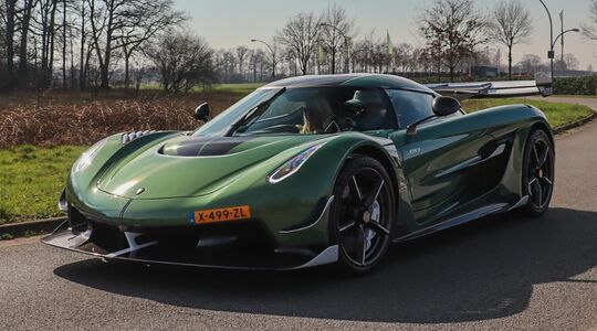De Koenigsegg Jesko Attack van Bert Weering