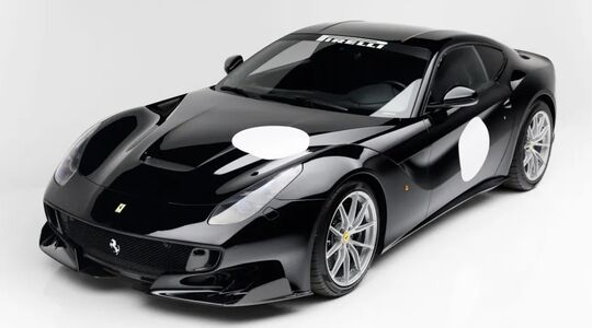 Ferrari F12 Berlinetta topsnelheid 25 km/u