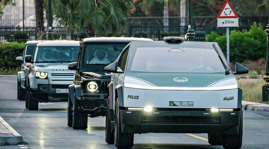 Tesla Cybertruck Dubai