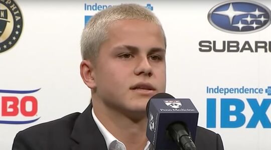 Cavan Sullivan 14-jarige profvoetballer