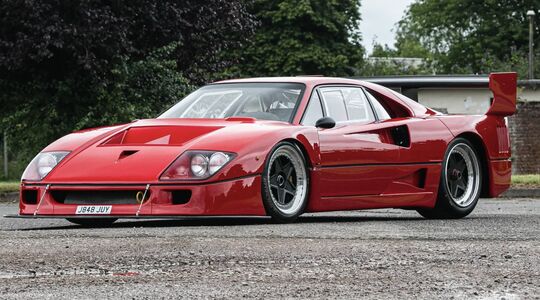 Ferrari F40 veiling