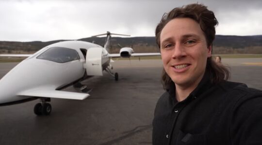 Privéjet YouTuber