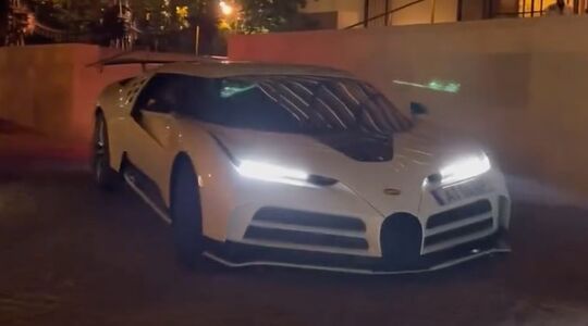 Bugatti Centodieci Cristiano Ronaldo