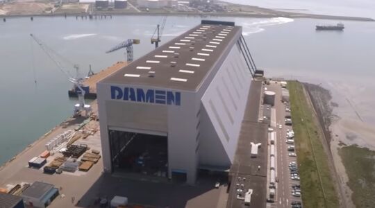 Damen krijgt € 270 miljoen aan staatssteun om overeind te blijven