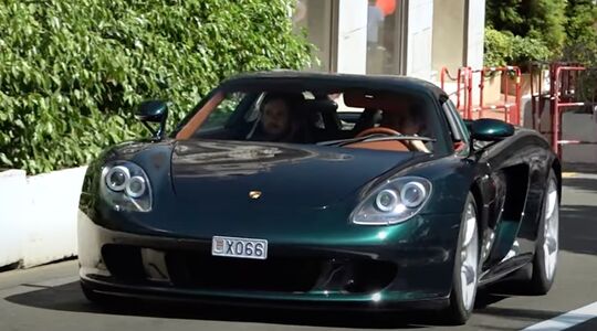 Lando Norris Porsche Carrera GT