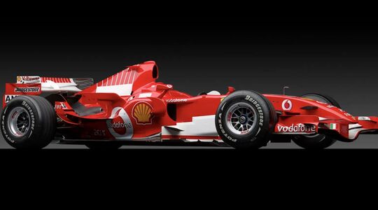 Formule 1-auto Michael Schumacher