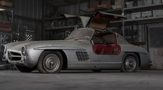 Zeldzame Mercedes-Benz 300 SL 'Alloy' Gullwing