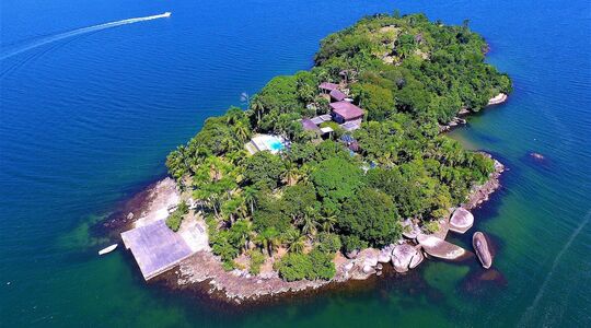 Privé-eiland Neymar